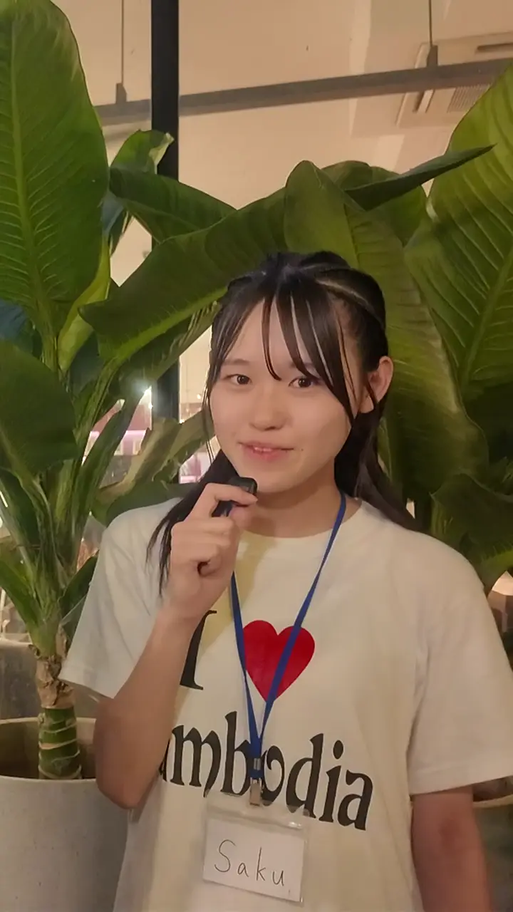 最後の夜に、笑って話すありささん